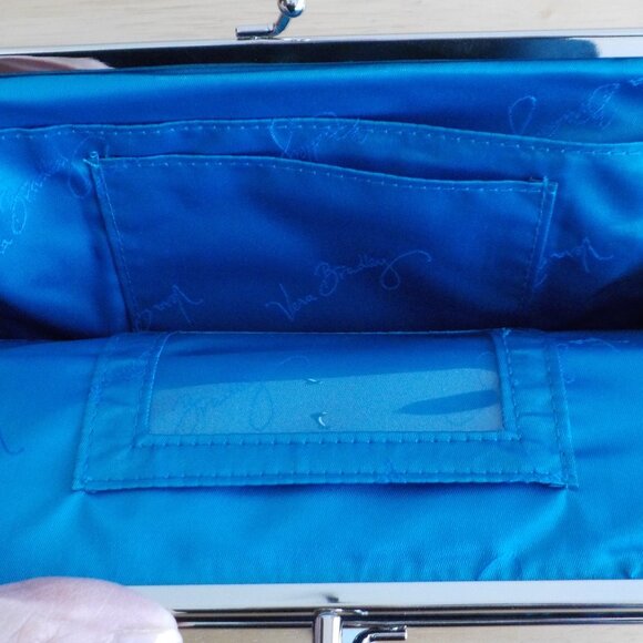 Vera Bradley Clutch Wallet - Calypso Print - Blue - New with Tags NWT (572) - Picture 3 of 4